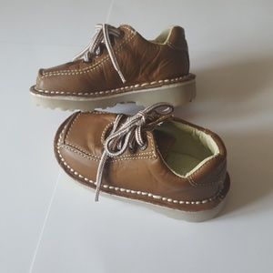 Karin's Kid's Shoes Leather Italian Brown